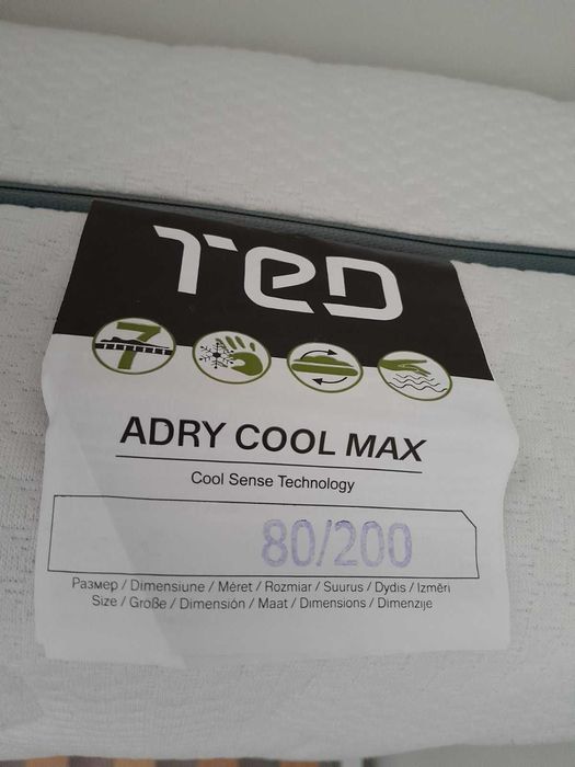 Матрак TED ADRY COOL MAX 80x200x24