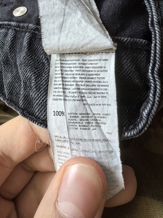 Denim Black Skater Jeans size 36/34