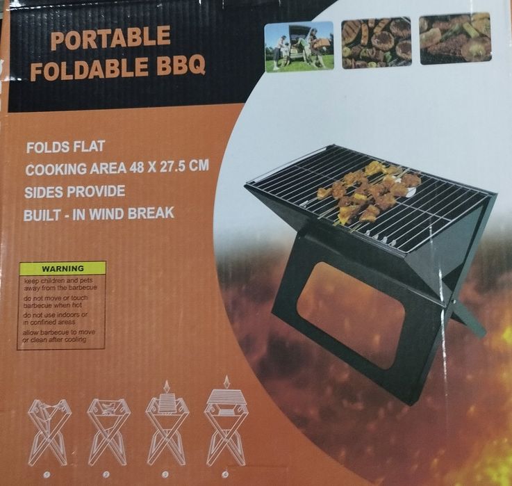 Сгъваемо къмпинг барбекю
