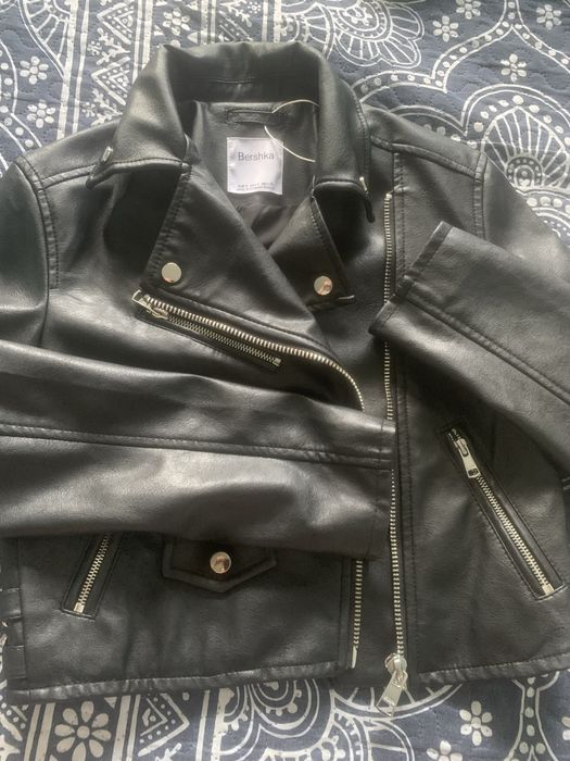 Кож. якета на Bershka