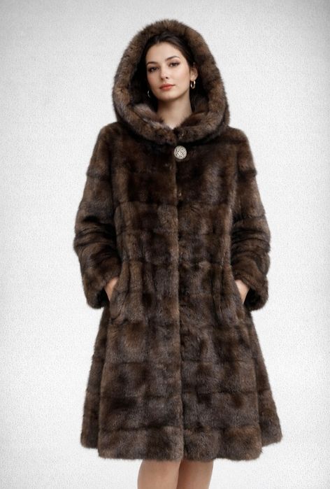 Норковая шуба 80тыс