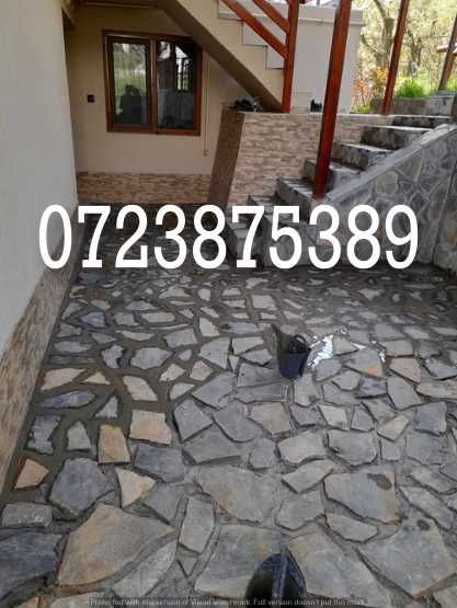 Amenajări Curți cu Piatră de Carieră Naturală