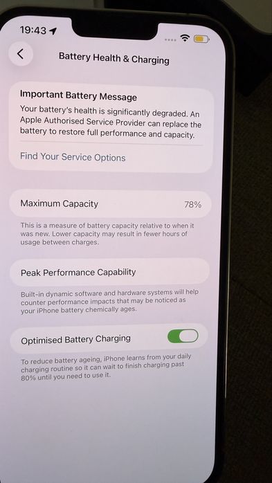 Vând iPhone 13 Pro Max – 128 GB – Gold