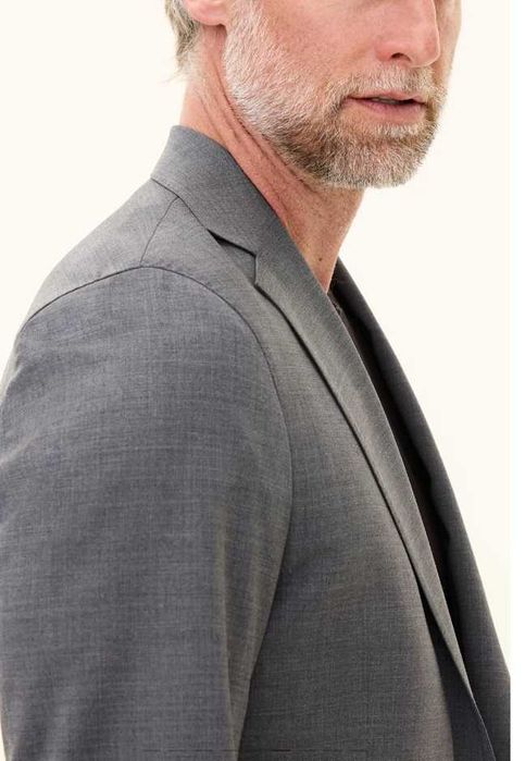 Sacou blazer 42 XL de lux Oscar Jacobson NOU lana moale respirabila
