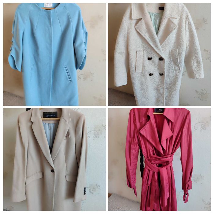 Пальто рукав 3/4, р.50