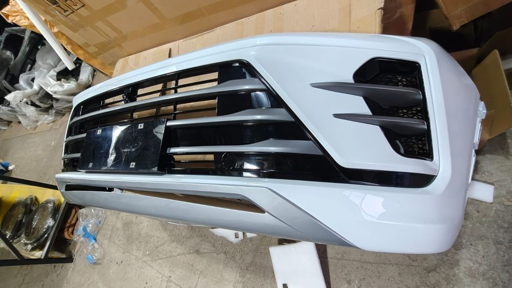 Бампер передний эксид EXEED LX белый новый