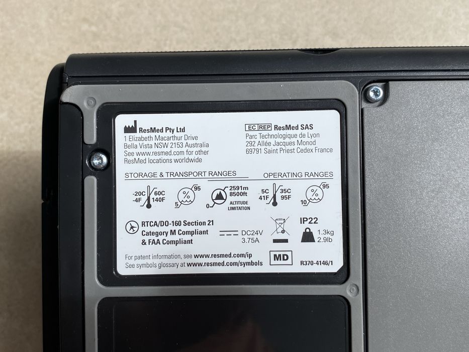 Aparat asistare apnee ResMed AirSense 10 autoset