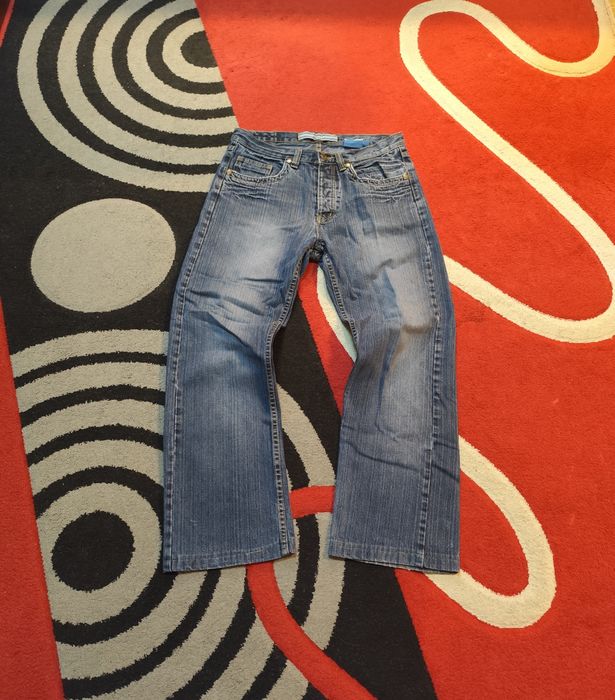 Flared baggy jeans