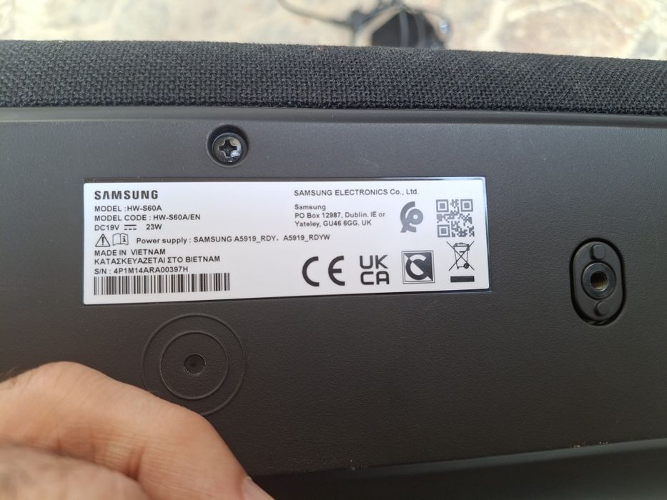 Soundbar Samsung HW-S60A