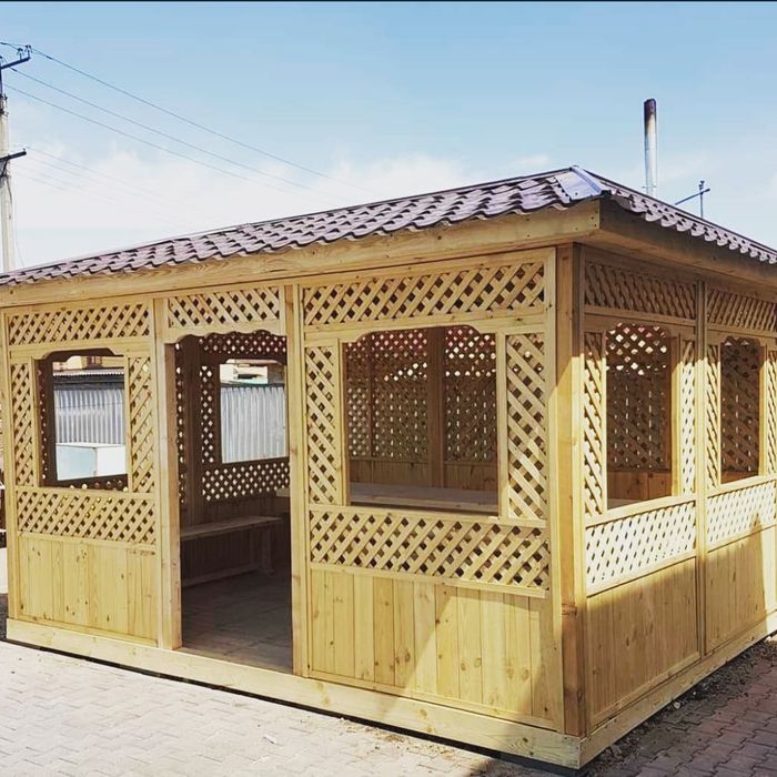 Летники,беседки из дерева