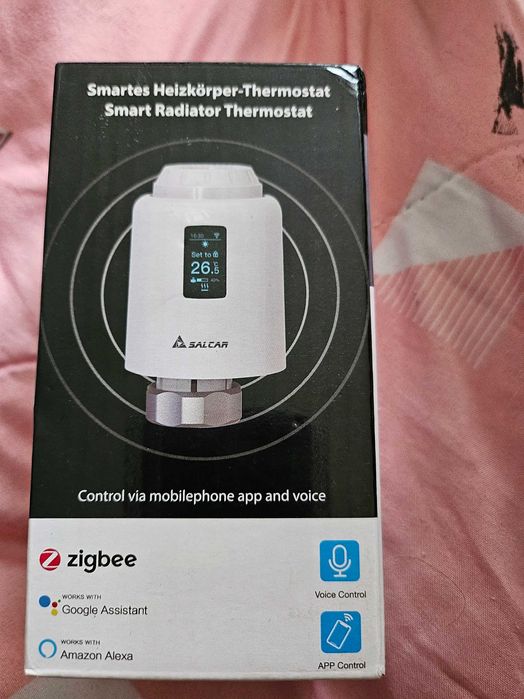 Смарт термостат за радиатори/ парно 2бр