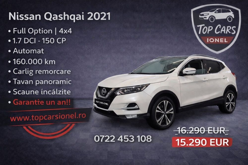 Nissan Qashqai Nissan Qashqai Automat 4x4