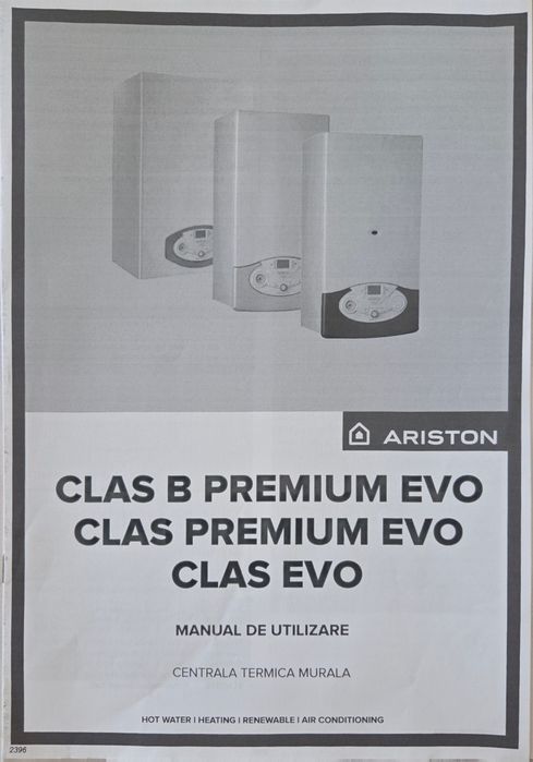 Centrală termică Ariston Clas Evo (2015) - pentru piese sau reparație