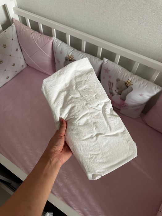 Продам манеж с матрасам с бортиками