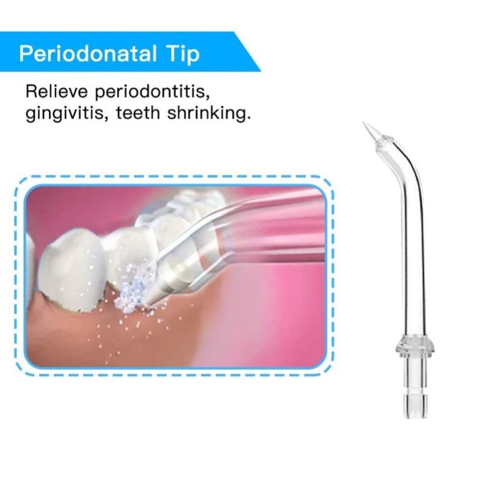 Електрически зъбен душ, четка за зъби, почистване на език, брекети