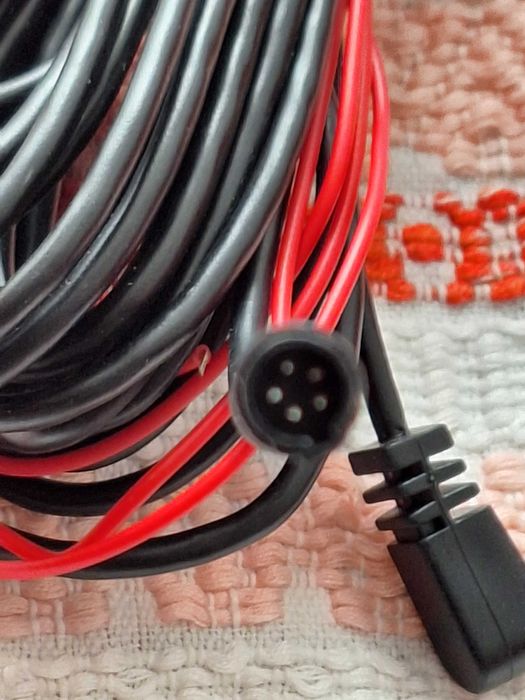 Cablu 9,2 m pentru camera de marsarier, GOMEDIA, 5 pini, jack 2.5 m