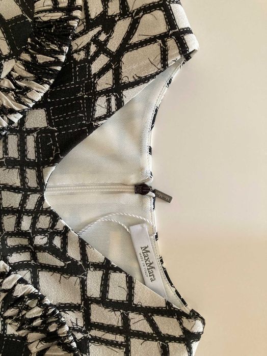 Rochie Max Mara, mărimea 42 IT, negru cu alb (nouă)