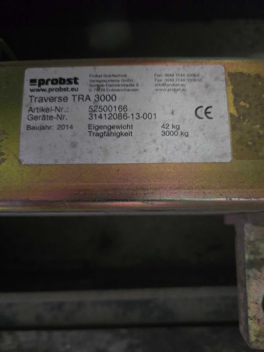 Dispozitiv de ridicare cu vacuum - capacitate 3000kg