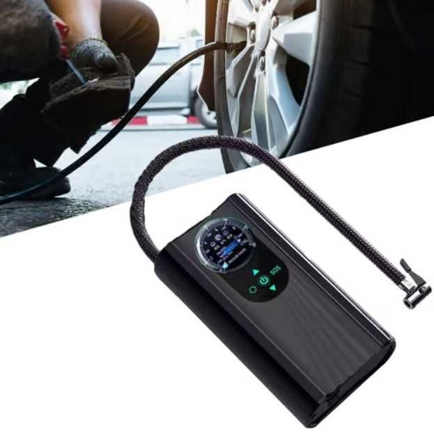 Компресор за Гуми с Бързо Зареждане 120W