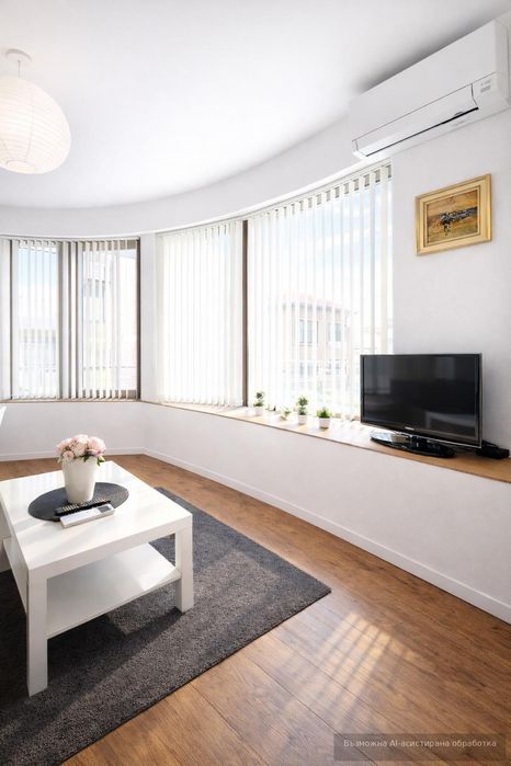 Двустаен апартамент под наем в Център