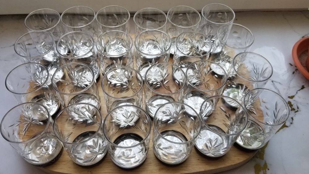 Рюмки хрустальные