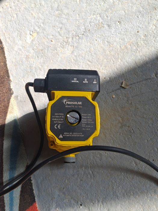 Pompa cu fluxostat  pentru  panou solar