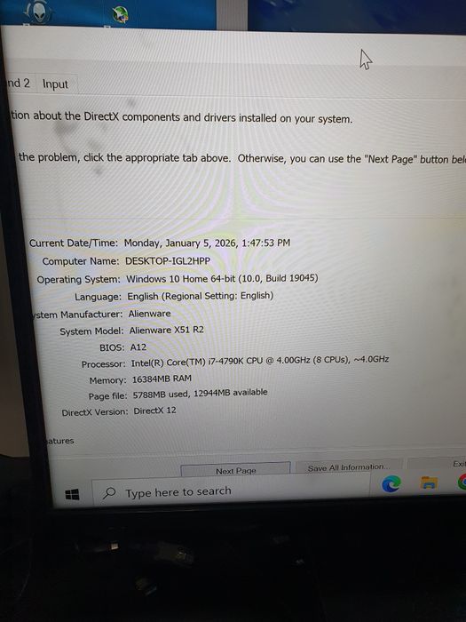 PC Gaming,Alienware area 51,Cpu i7k,Ram 16gb,SSD,Nvidia  RTX ,Garanție
