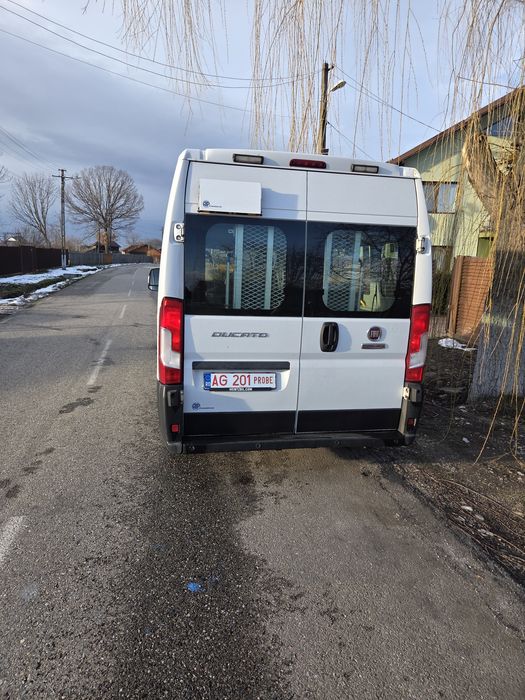Vand Fiat Ducato 8 +1  cu rampa si centuri pentru scaune  rulante