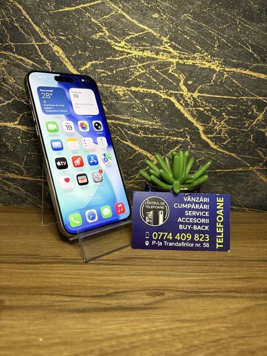 Iphone 15 Pro Max 256 Gb / Garantie 2 ani Centrul de Telefoane / Rate
