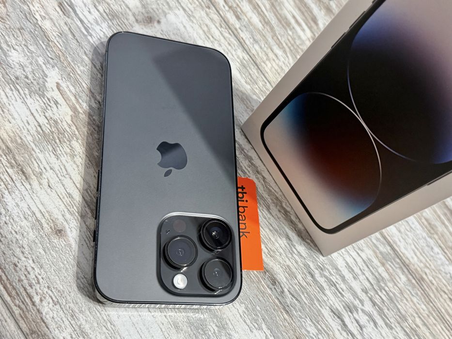 Iphone 14 Pro 128 GB - 100 % Battery Health  Като Нов Black