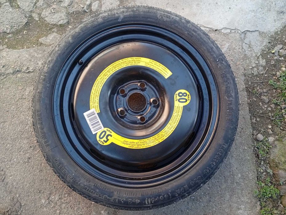 Продавам резервна гума патерица 18", 5х112