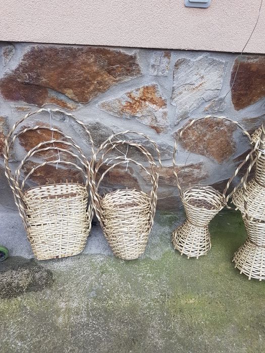 Кошници ратанови за цветя за саксий  ф10.5