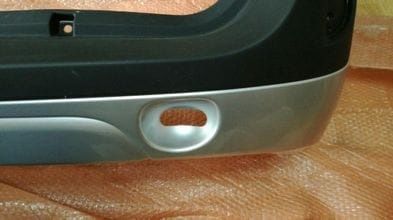 Bara spate Logan MCV 2006-2008, gri metalizat