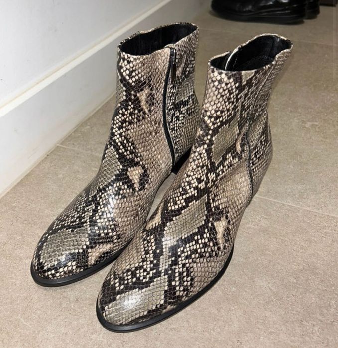 Platforme Ecco Reptile Print