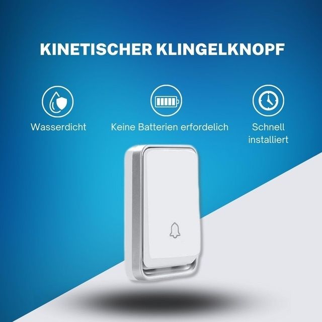 Sonerie wifi fără baterie,  3 receptori