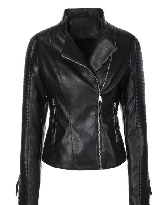 Продам новую женскую кожа зам куртку