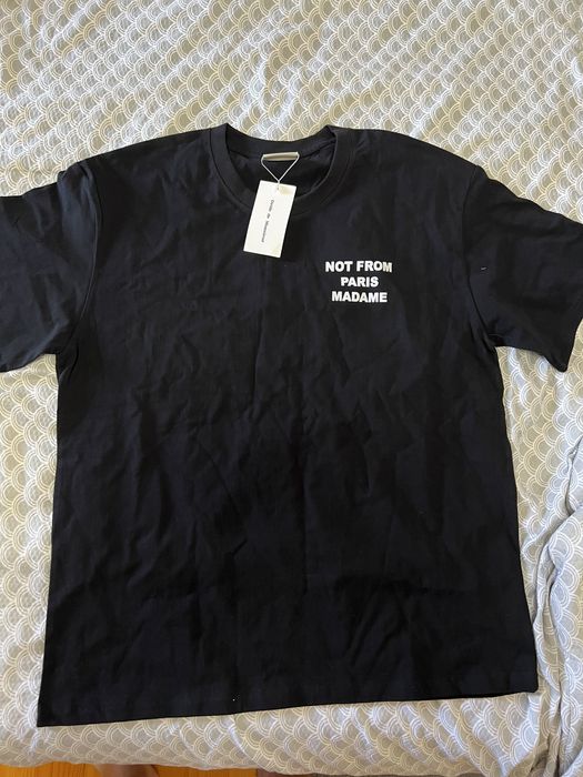 Tricou Not from paris madame(Drôle de Monsieur)