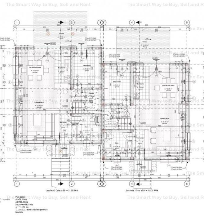 Casa tip Duplex NOU 160 mp 4 camere Voronet Iris