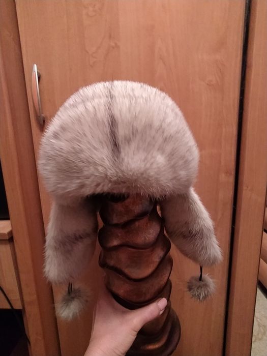 Натуральная норковая шапка