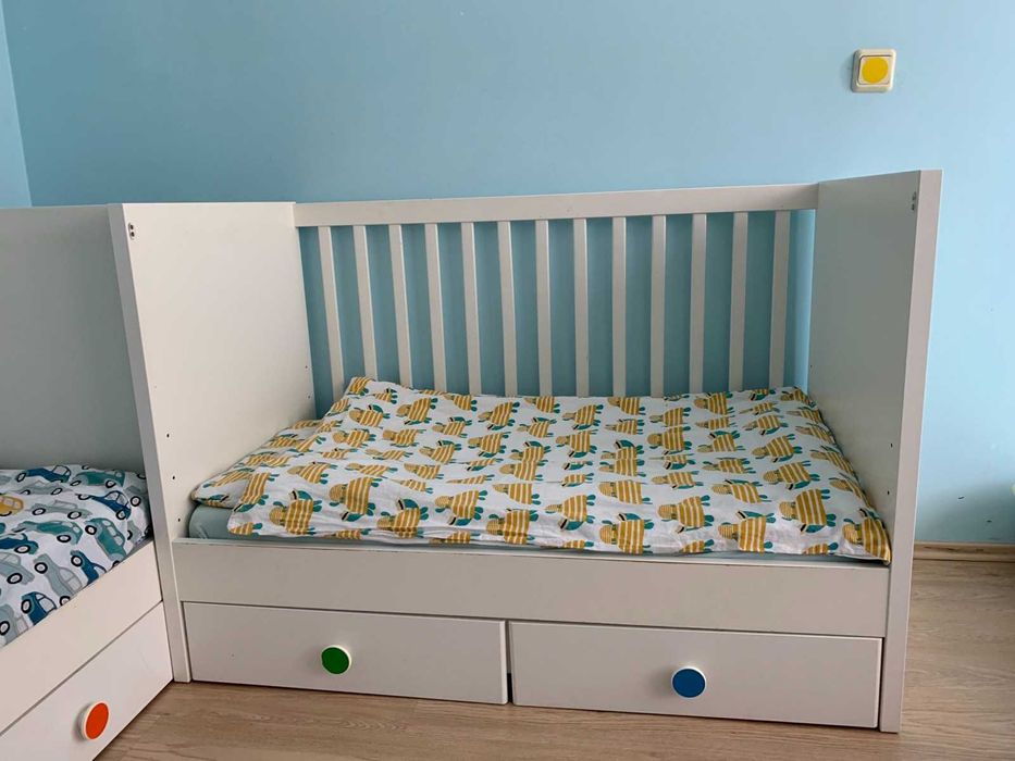 Stuva бебешко легло тип кошара, Икеа.