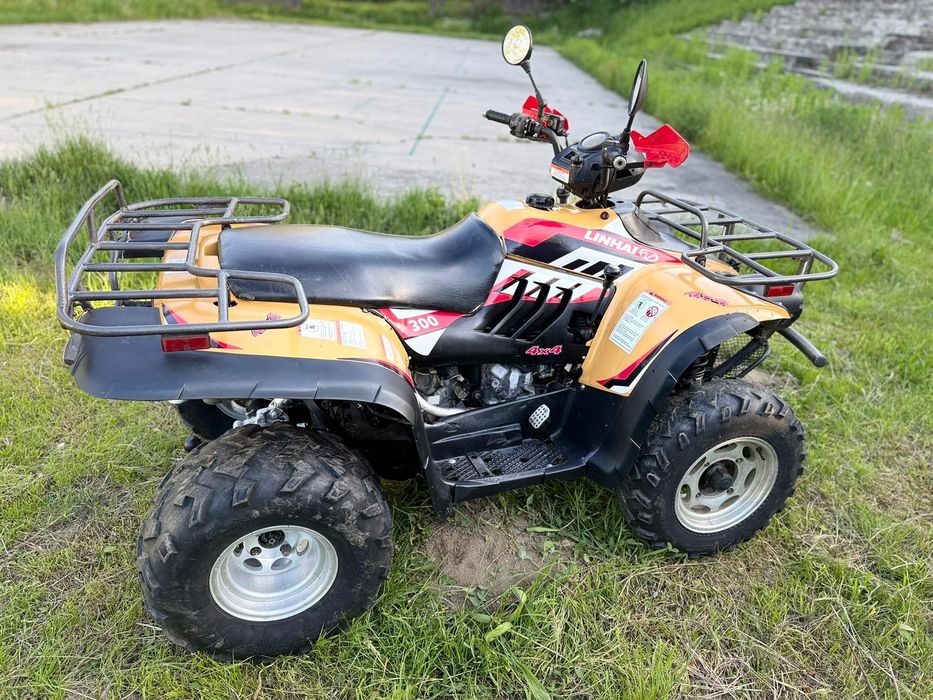 Atv linhai worker / aniversary 300cc tractiune 4*4 inmatriculat