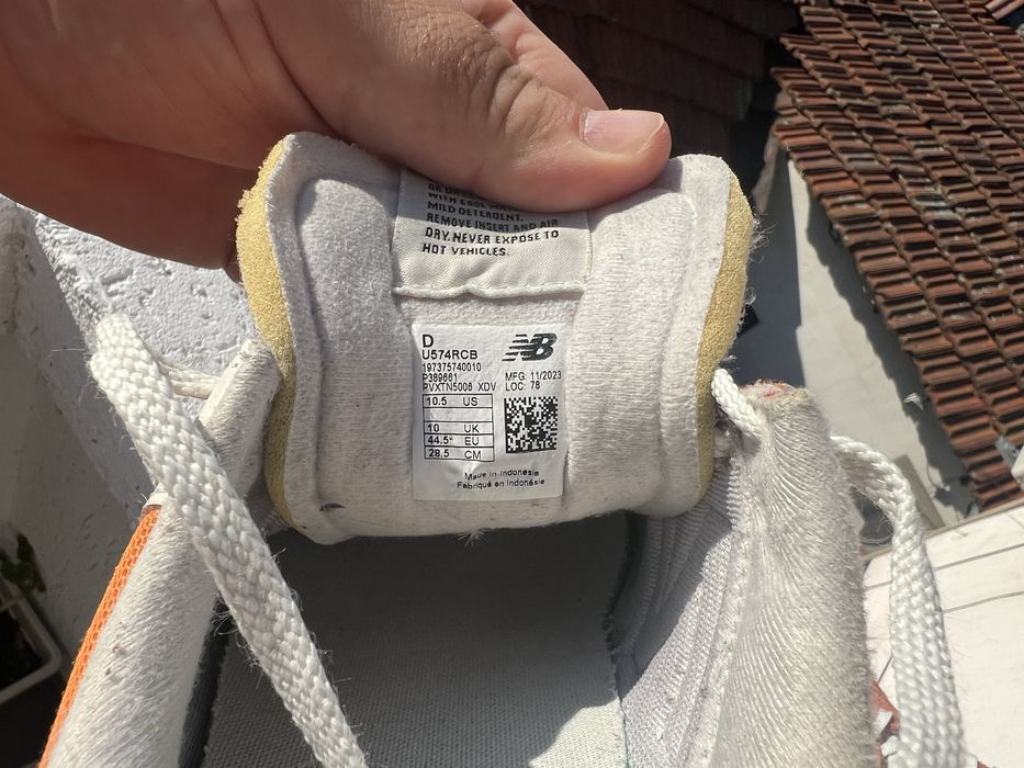 New Balance 574 Orange 44.5