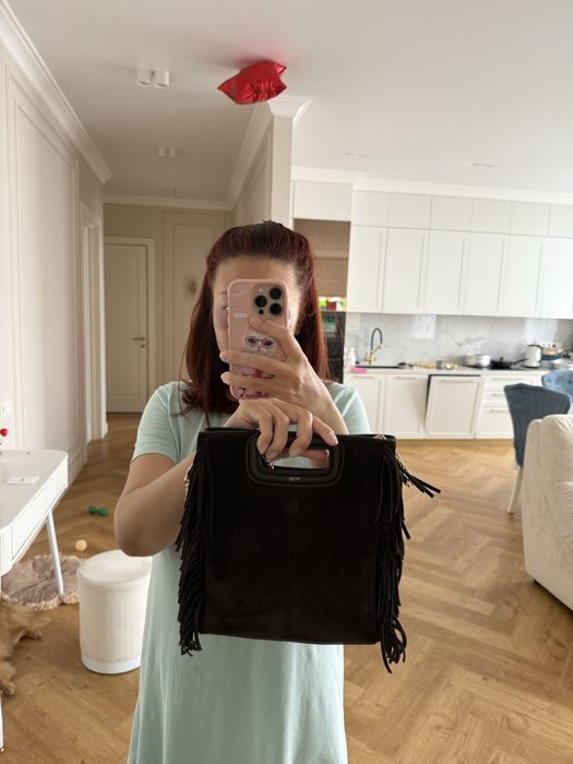 Maje сумка натуралтная  кожа