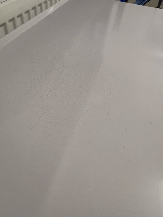 Birou modular alb/maro