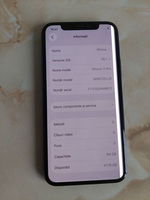 [11 Pro] Vând Apple iPhone 11 Pro [nu citește cartela] //poze reale
