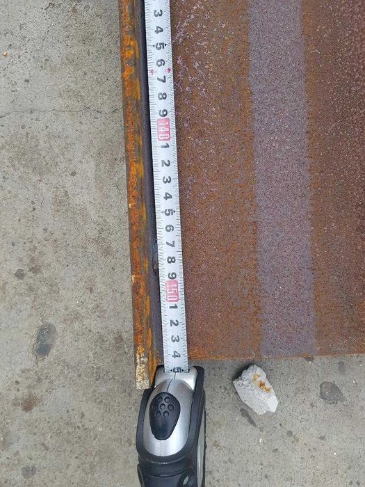 Teava rectangulara 10/10 cm grosime 0,5 mm. Lungime 39cm 30.18cm