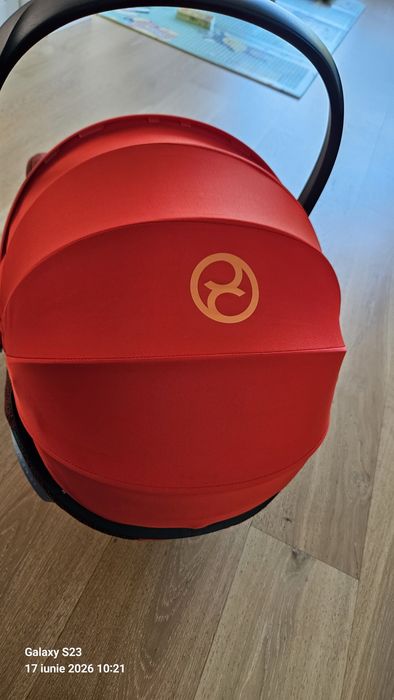 Scoica auto Cybex Platinum Cloud Z2 i-Size , 0-24 luni, confortabila - Autumn Gold