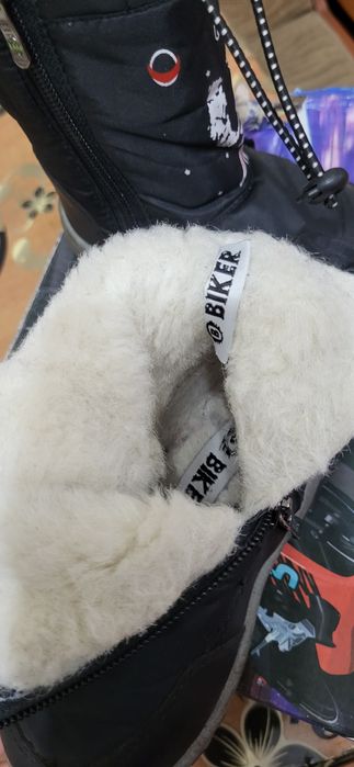 Зимние сапоги 23размер