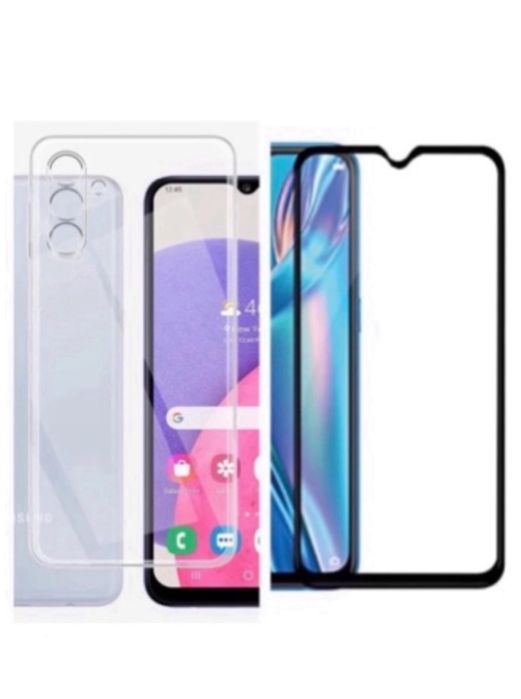 Samsung A31/A32/A33/A34/A35/A36 Pachet Husa Silicon + Folie Sticla 21D