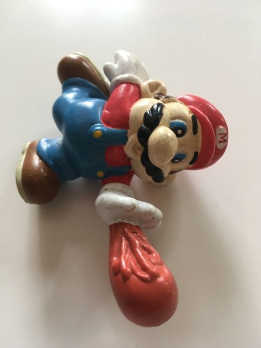 nintnedo MARIO figurina f rara originala joc pc NS 1992 PVC cauciucat